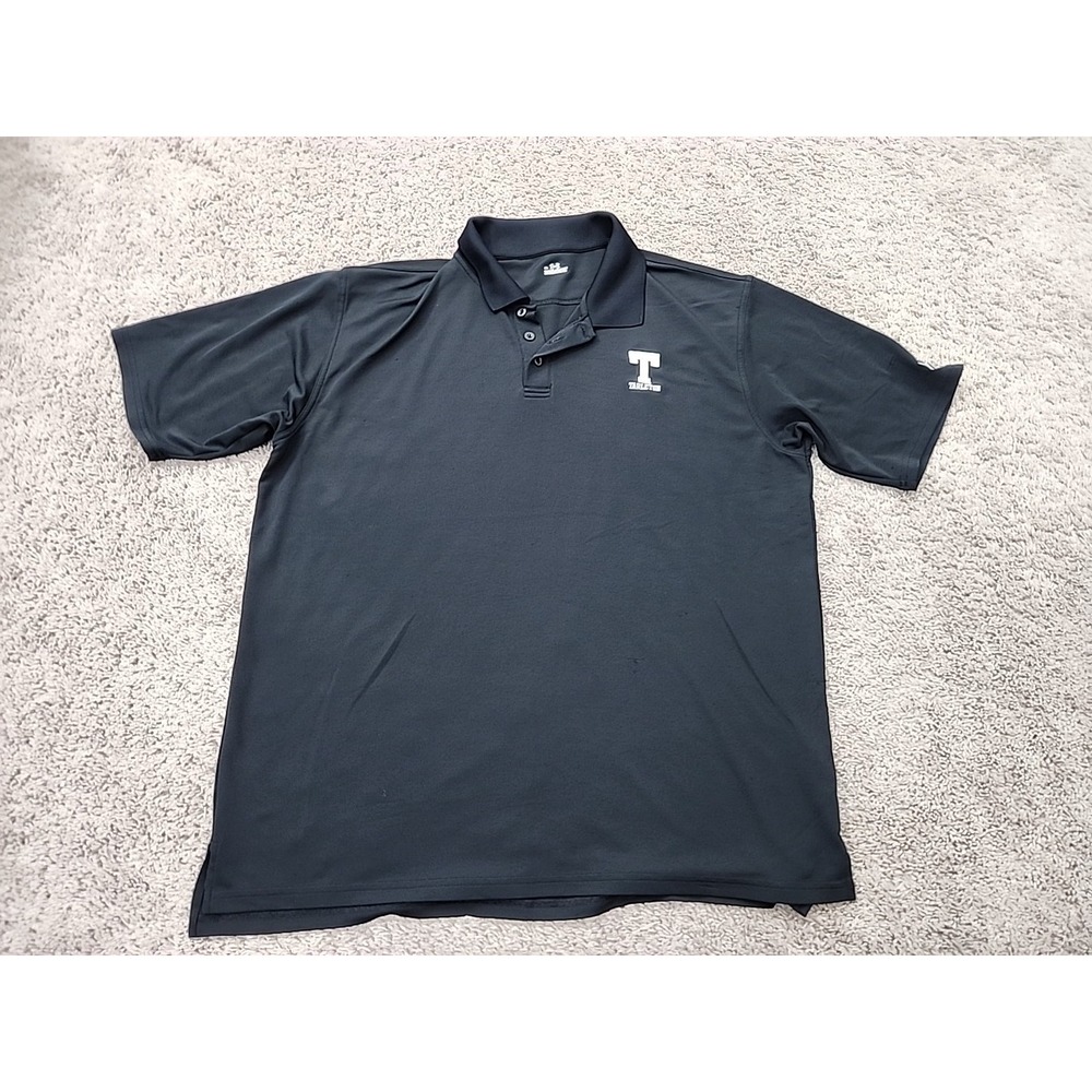 Tarleton State Texans Polo Shirt Mens XL Short Sleeve NCAA Under Armour Black